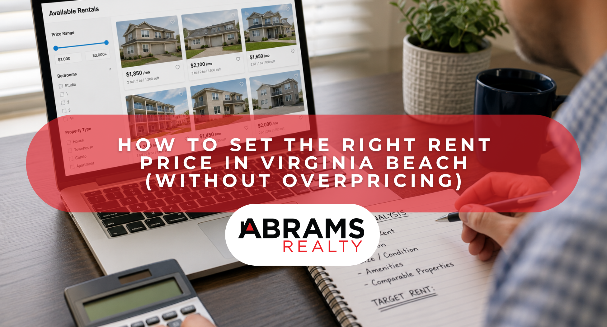 How to Set the Right Rent Price in Virginia Beach (Without Overpricing)